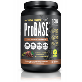 Suplemento Proteico ProBASE Cacao / Proteína de arveja + poroto mung / Plant-Based