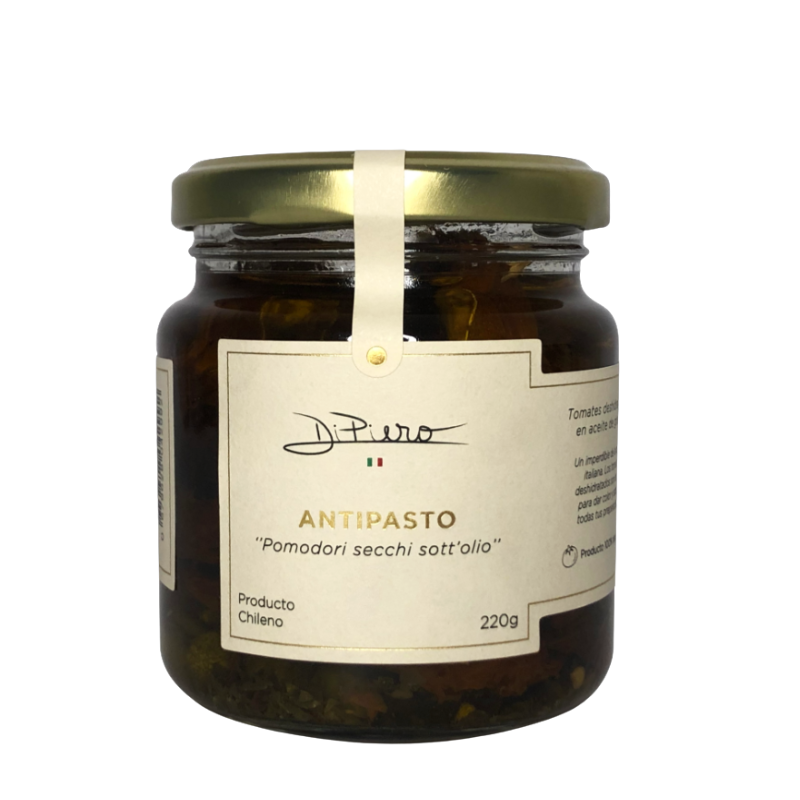 Tomates deshidratados en aceite de girasol, 220 grs