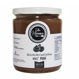 Dulce de Castañas 100% Puré, 500 y 1200 grs