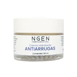 Crema Antiarrugas con Ácido Hialurónico - 100% Natural