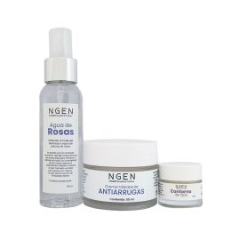 Set Facial Antiedad para Limpieza e Hidratación