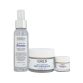 Set facial antiedad para limpieza e hidratación