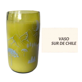 Vaso sur de Chile verde 450 ml