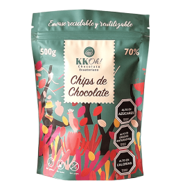 Chips de Chocolate 70% Cacao 500 grs