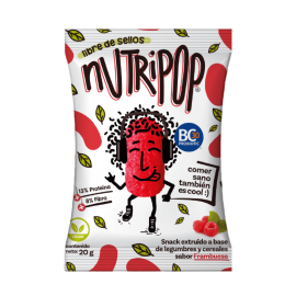 Pack Nutripop Frambuesa 6 Unidades