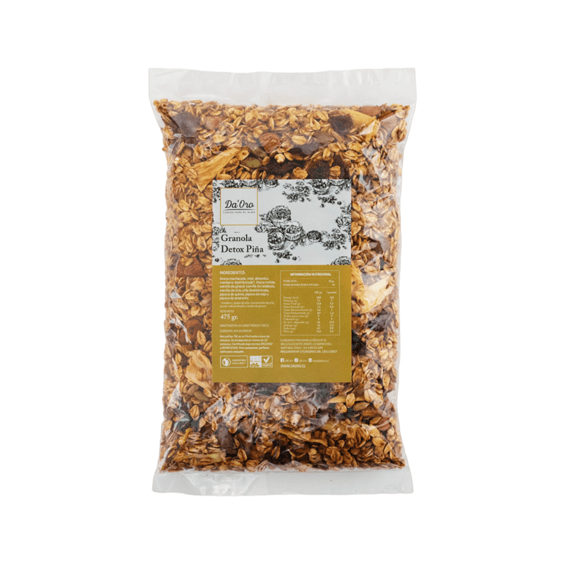 Granola Detox Piña Cranberry 475 g Recarga