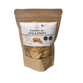 Crackers Curry Jengibre 120 grs