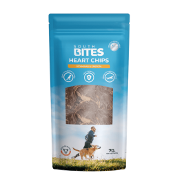 Heart Chips 70 grs - Snack para perros