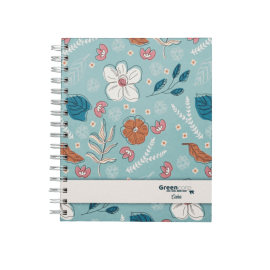 Cuaderno Ecológico - Diseño Flores