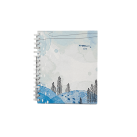 Cuaderno Ecológico - Diseño Bosque Azul