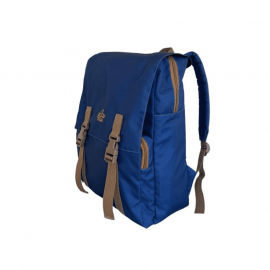 Mochila Cuadrada Sustentable Notebook 13 a 15.6 - Diseño Azul