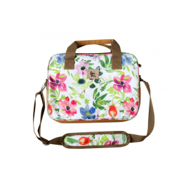 Bolso de Notebook Sustentable 13 y 14 Pulgadas Flores